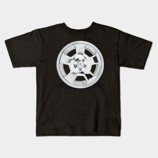 Chrome Rims Kids T-Shirt